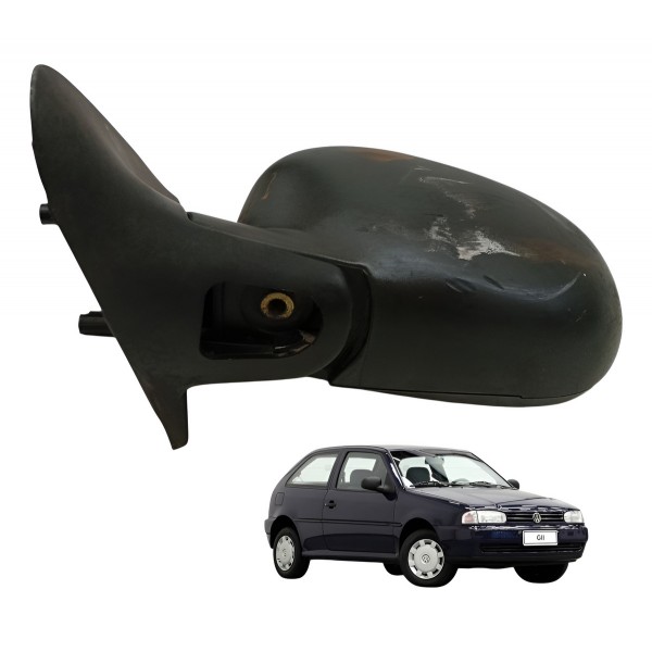 Retrovisor Esquerod Volkswagen Gol 1.8 Cl 1997 1998 Detalhe Retrovisor Esquerod Volkswagen Gol 1.8 Cl 1997 1998 Detalhe