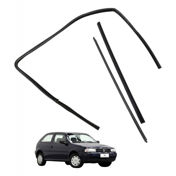 Kit Canaleta Dianteira Direita Volkswagen Gol 1.8 Cl 1997