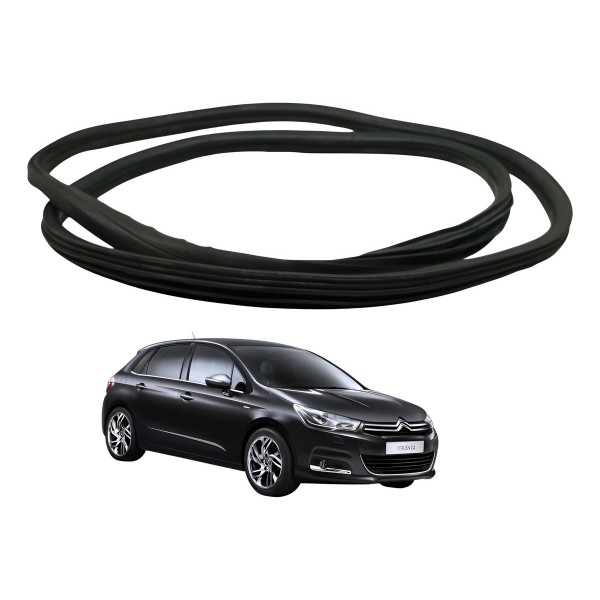 Borracha  Porta Traseira Esquerda Citroen C4 2013 2014