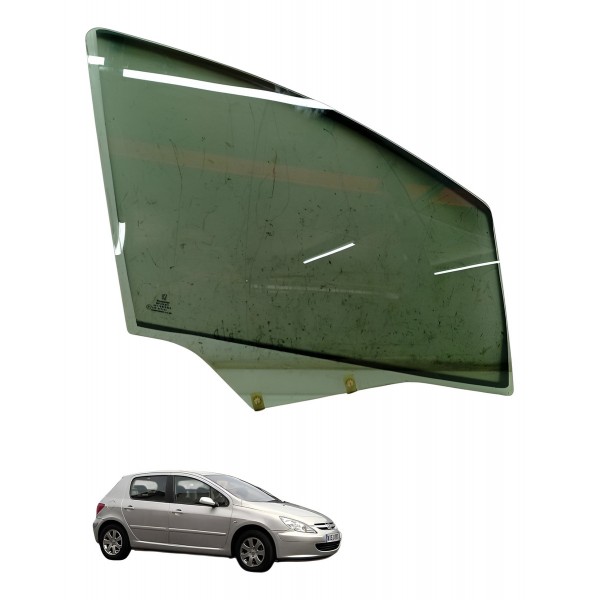 Vidro Porta Dianteiro Direito Peugeot 307 1.6 2006 2007 2008 Vidro Porta Dianteiro Direito Peugeot 307 1.6 2006 2007 2008