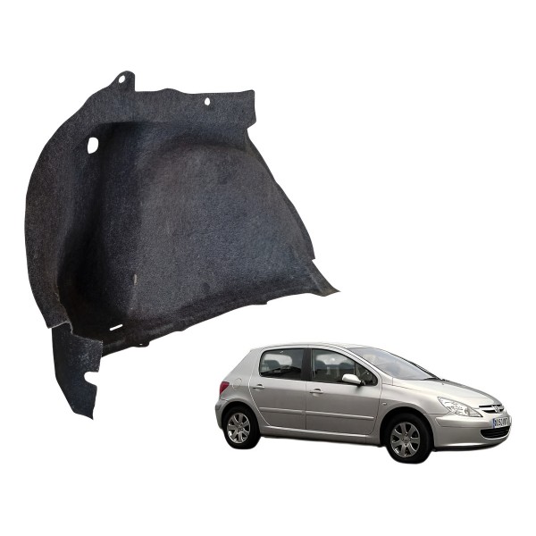 Forro Bagagito Traseiro Esquerdo Peugeot 307 1.6 2007 Forro Bagagito Traseiro Esquerdo Peugeot 307 1.6 2007