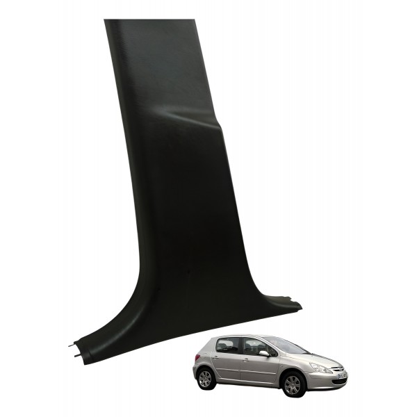 Moldura Inferior Coluna Central Esquerda Peugeot 307 2007