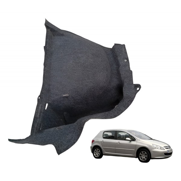 Forro Bagagito Traseiro Direito Peugeot 307 1.6 2007 Forro Bagagito Traseiro Direito Peugeot 307 1.6 2007