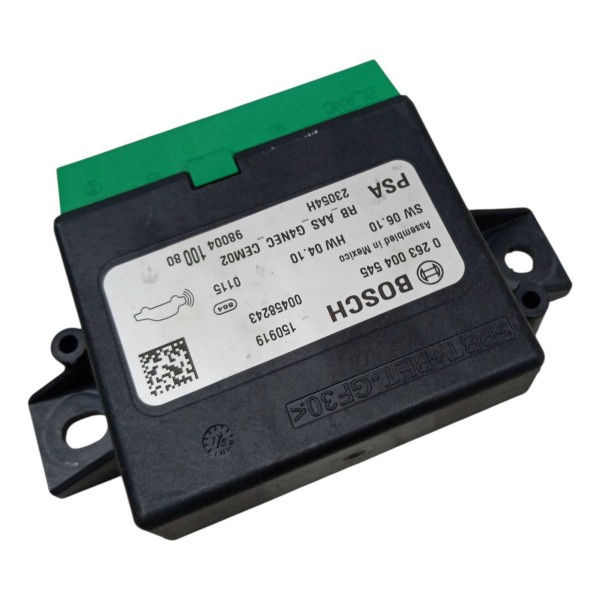 Modulo Sensor Estacionamento Citroen C4 Lounge 1.6 2015 2016 Modulo Sensor Estacionamento Citroen C4 Lounge 1.6 2015 2016