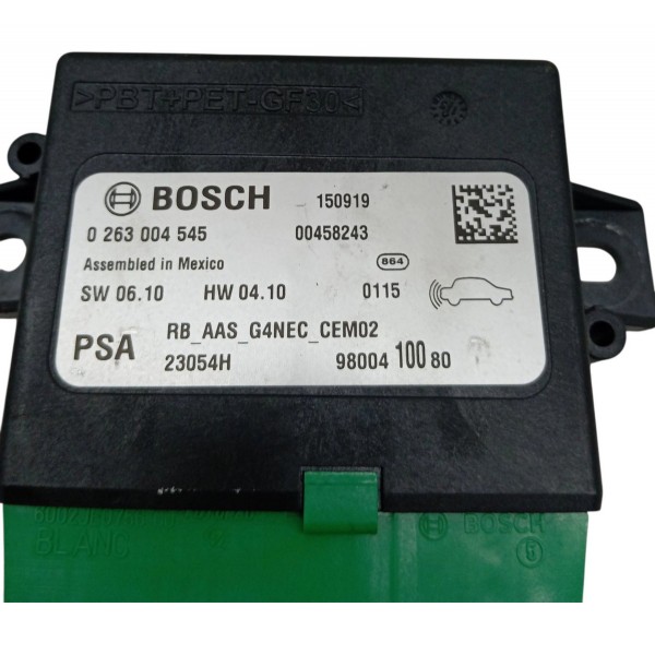 Modulo Sensor Estacionamento Citroen C4 Lounge 1.6 2015 2016 Modulo Sensor Estacionamento Citroen C4 Lounge 1.6 2015 2016