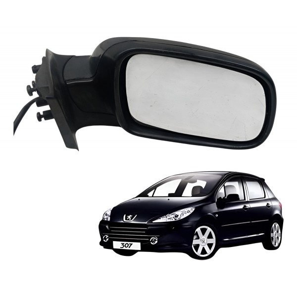 Retrovisor Elétrico Direito Peugeot 307 2004 2005 2006 2007 Retrovisor Elétrico Direito Peugeot 307 2004 2005 2006 2007