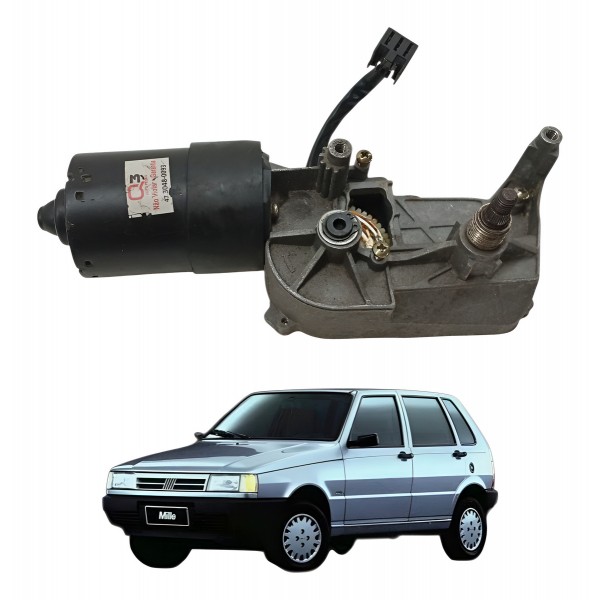 Motor Limpador Parabrisa Fiat Uno 1998 S/placa Comando Motor Limpador Parabrisa Fiat Uno 1998 S/placa Comando