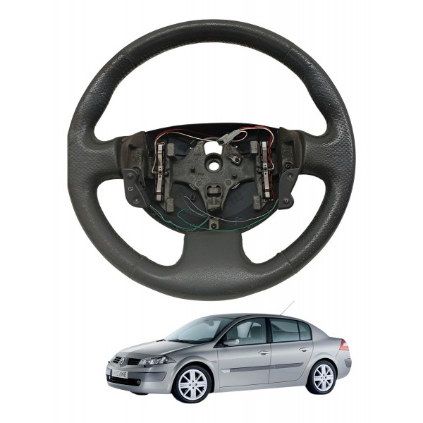 Volante Direção Renault Megane 2007 2008 2009 2010 2011 2012 Volante Direção Renault Megane 2007 2008 2009 2010 2011 2012