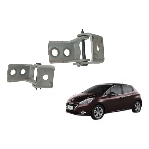 Dobradiça Porta Dianteira Esquerda Peugeot 208 2014 2015 Dobradiça Porta Dianteira Esquerda Peugeot 208 2014 2015