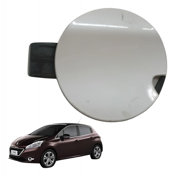 Tampa Portinhola Tanque Combustivel Peugeot 208 2014 Detalhe Tampa Portinhola Tanque Combustivel Peugeot 208 2014 Detalhe