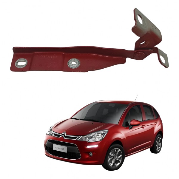 Dobradiça Esquerda Capo Citroen C3 1.5 2014 2015 2016 2017 Dobradiça Esquerda Capo Citroen C3 1.5 2014 2015 2016 2017