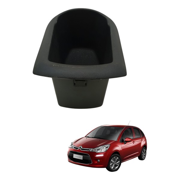 Moldura Porta Objetos Console Citroen C3 1.5 2016 2017 2018