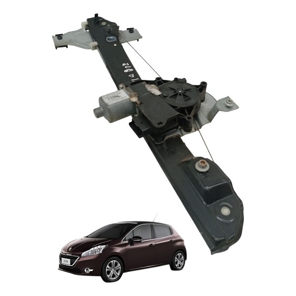 Maquina Vidro Dianteiro Esquerdo Peugeot 208 2014 2015 2016 Maquina Vidro Dianteiro Esquerdo Peugeot 208 2014 2015 2016