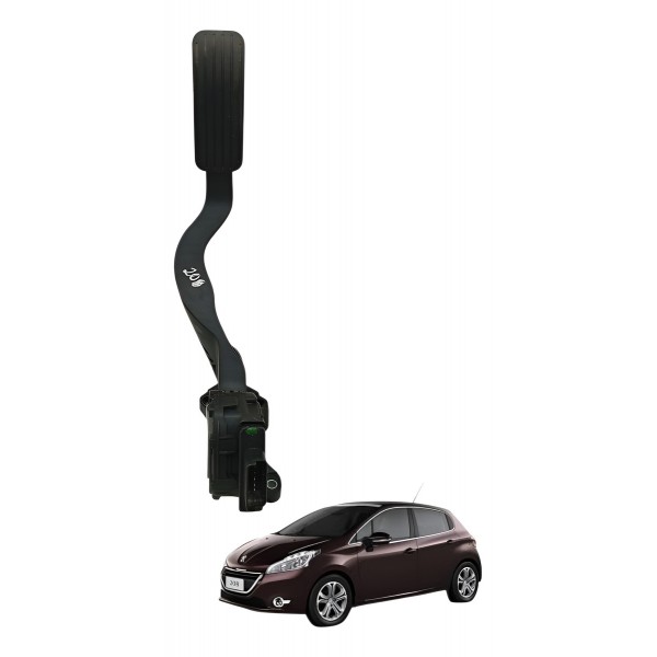 Pedal Acelerador Eletrônico Peugeot 208 1.5 Allure 2014 2015 Pedal Acelerador Eletrônico Peugeot 208 1.5 Allure 2014 2015