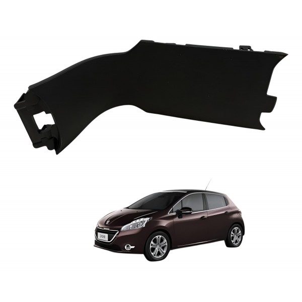 Moldura Acabamento Console Central Peugeot 208 Allure 2015 Moldura Acabamento Console Central Peugeot 208 Allure 2015