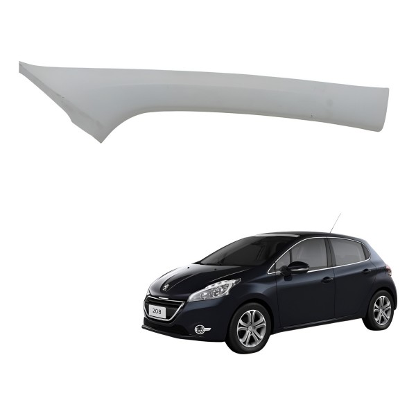 Moldura Coluna Dianteira Direita Peugeot 208 2014 2015 Moldura Coluna Dianteira Direita Peugeot 208 2014 2015