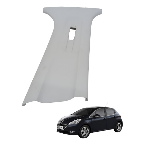 Moldura Superior Coluna Central Direito Peugeot 208 2014 Moldura Superior Coluna Central Direito Peugeot 208 2014