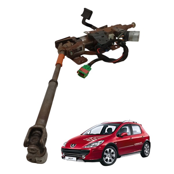 Coluna Direção Peugeot 307 1.6 2005 2006 2007 2008 2009
