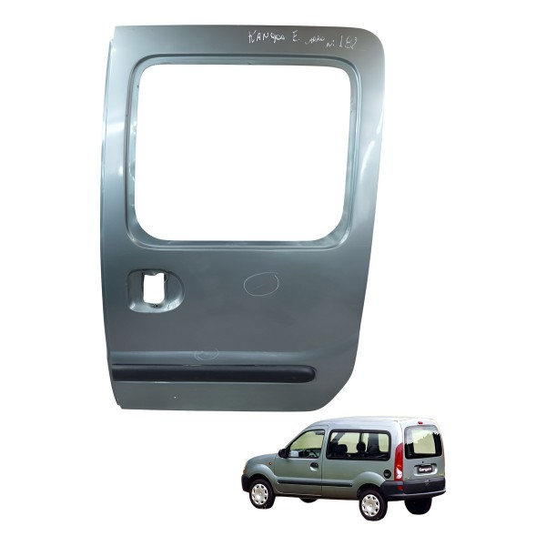 Porta Lateral Esquerda Renault Kangoo 4p Verde 2003 Detalhe