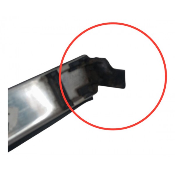 Friso Teto Direito Preto Peugeot 307 1.6 2004 2005 Detalhe Friso Teto Direito Preto Peugeot 307 1.6 2004 2005 Detalhe