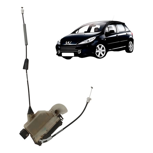 Fechadura Porta Dianteira Esquerda Peugeot 208 2014 2015 Fechadura Porta Dianteira Esquerda Peugeot 208 2014 2015