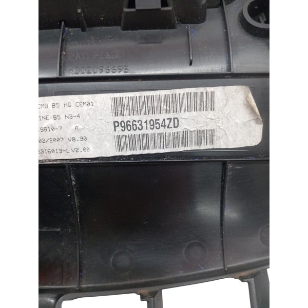 Painel Instrumento Digital Citroen C4 Pallas 2007 Detalhe Painel Instrumento Digital Citroen C4 Pallas 2007 Detalhe