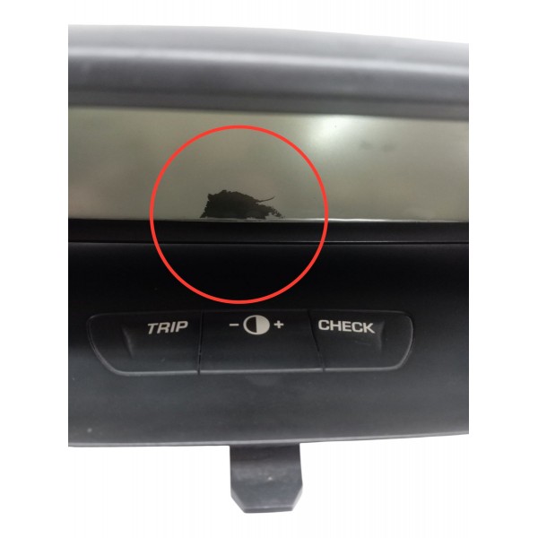 Painel Instrumento Digital Citroen C4 Pallas 2007 Detalhe Painel Instrumento Digital Citroen C4 Pallas 2007 Detalhe