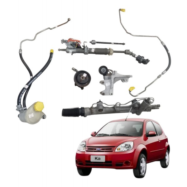 Kit Direção Hidraulica Coluna Bomba Ford Ka 1.0 2008 2009 Kit Direção Hidraulica Coluna Bomba Ford Ka 1.0 2008 2009