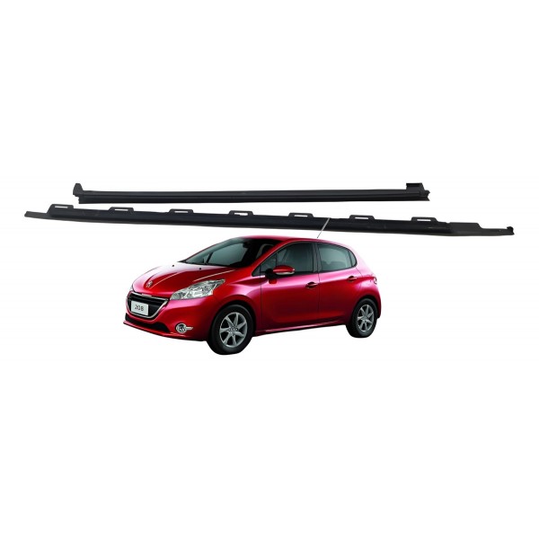Kit Canaleta Pestana Direita  Esquerdo Peugeot 208 204 2015 Kit Canaleta Pestana Direita  Esquerdo Peugeot 208 204 2015