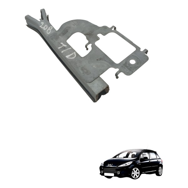 Guia Vidro Porta Traseira Direito Peugeot 208 2014 2015 Guia Vidro Porta Traseira Direito Peugeot 208 2014 2015