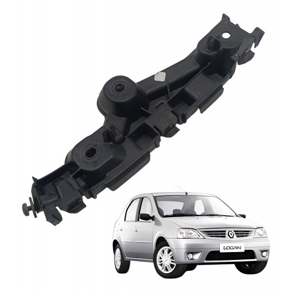 Guia Parachoque Dianteiro Esquerdo Renault Logan 1.0 2009 Guia Parachoque Dianteiro Esquerdo Renault Logan 1.0 2009