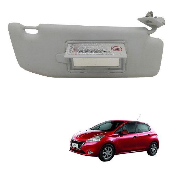 Qubra Sol Direito Espelho Peugeot 208 Allure 2014 2015 2016