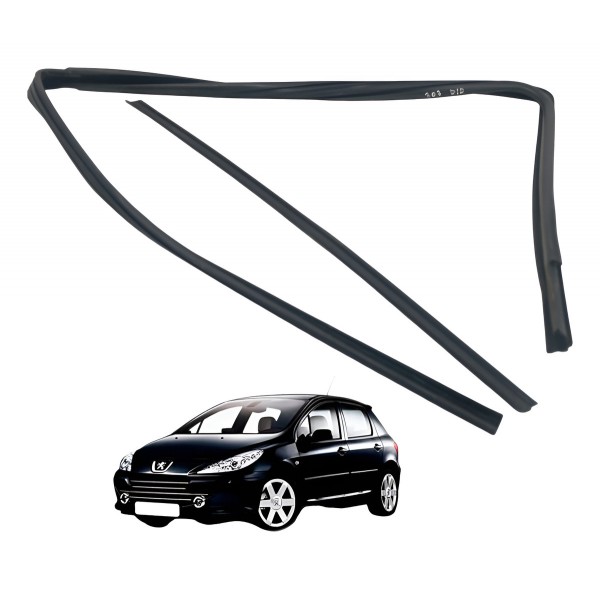 Kit Canaleta Pestana Porta Dianteira Direita Peugeot 307 200 Kit Canaleta Pestana Porta Dianteira Direita Peugeot 307 200