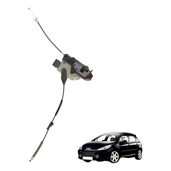 Fechadura Porta Traseira Esquerda Peugeot 208  2014 2015 Fechadura Porta Traseira Esquerda Peugeot 208  2014 2015