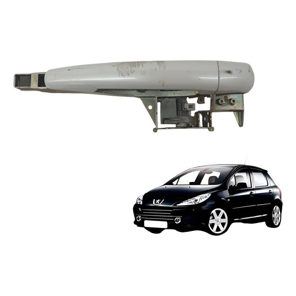 Maçaneta Externa Porta Dianteira Direita Peugeot 208 2015 Maçaneta Externa Porta Dianteira Direita Peugeot 208 2015