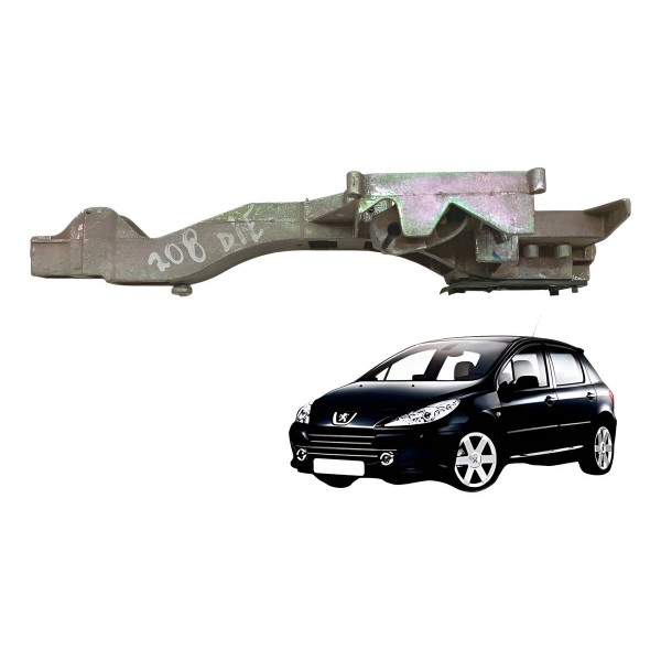 Moldura Maçaneta Externa Traseira Direita Peugeot 208 2015 Moldura Maçaneta Externa Traseira Direita Peugeot 208 2015