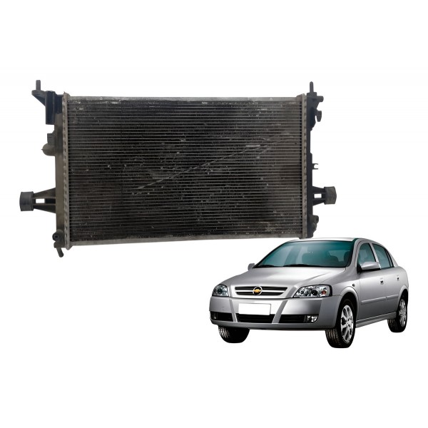 Radiador Água Motor Chevrolet Astra 1.8 2001 2002 Detalhe Radiador Água Motor Chevrolet Astra 1.8 2001 2002 Detalhe