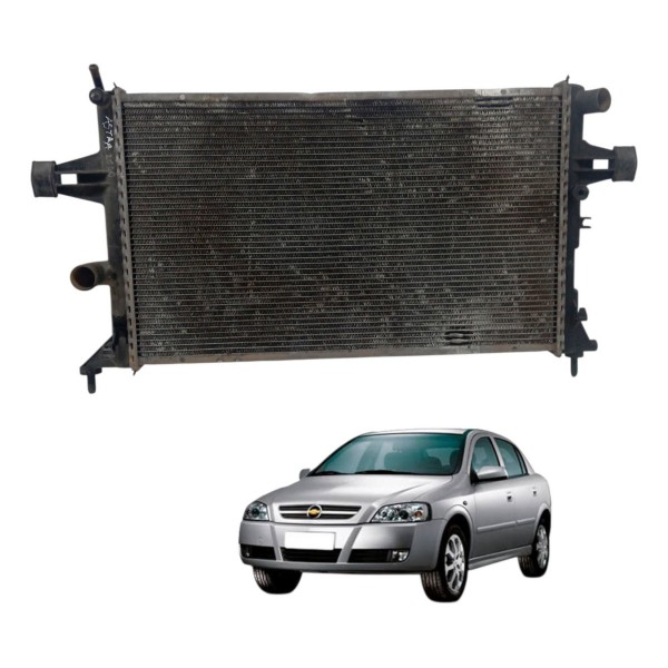 Radiador Água Motor Chevrolet Astra 1.8 2001 2002 Detalhe Radiador Água Motor Chevrolet Astra 1.8 2001 2002 Detalhe