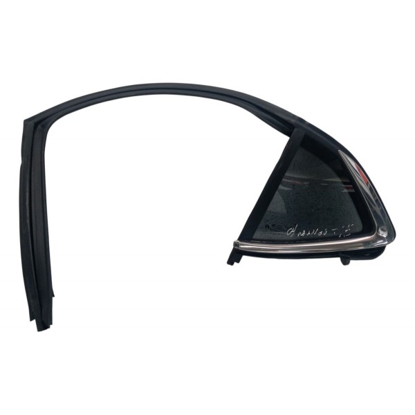 Vidro Fixo Canaleta Traseiro Esquerdo Citroen C4 Lounge 2015 Vidro Fixo Canaleta Traseiro Esquerdo Citroen C4 Lounge 2015