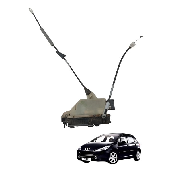 Fechadura Porta Dianteira Direita Peugeot 208  2014 2015 Fechadura Porta Dianteira Direita Peugeot 208  2014 2015