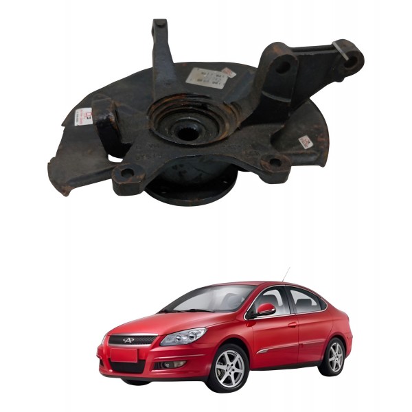 Montante Cubo Roda Dianteira Esquerda Chery Cielo 1.6 2012