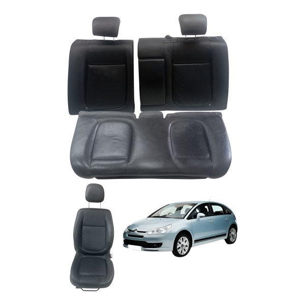 Jogo Banco Couro Citroen C4 Pallas 2007 2008 2009 S/ Direito Jogo Banco Couro Citroen C4 Pallas 2007 2008 2009 S/ Direito