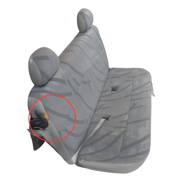 Jogo Banco Tecido Renault Kangoo 1.6 2003 2004 2005 Detalhe Jogo Banco Tecido Renault Kangoo 1.6 2003 2004 2005 Detalhe