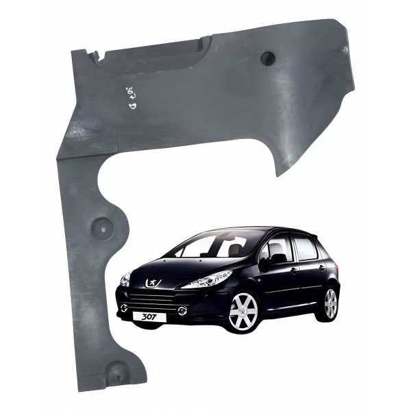 Protetor Defletor Interno Radiador Peugeot 307 2005 Detalhe