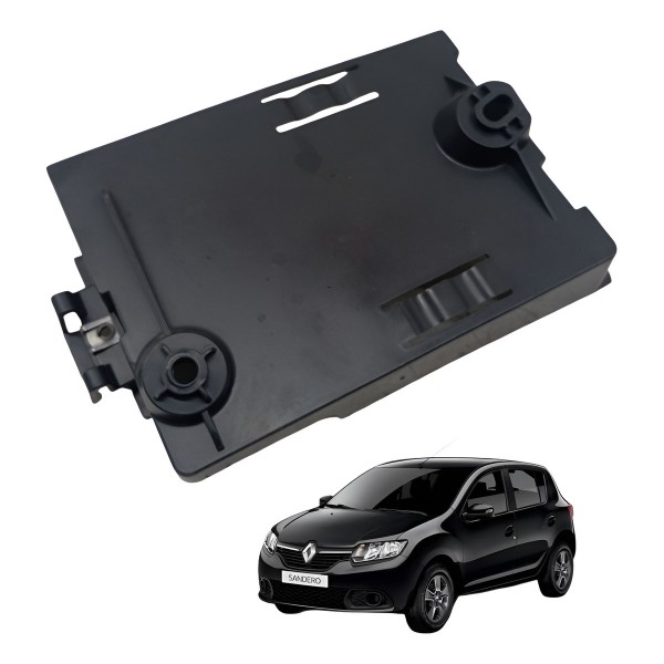 Moldura Suporte Caixa Fusivel Renault Sandero 1.0 2017 2018 Moldura Suporte Caixa Fusivel Renault Sandero 1.0 2017 2018