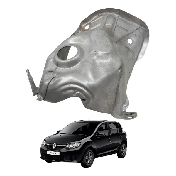 Defletor Coletor Escapamento Renault Sandero 1.0 2017 2018
