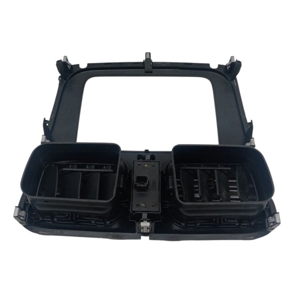 Moldura Painel Central Difusor Ar Renault Logan Sandero 2009 Moldura Painel Central Difusor Ar Renault Logan Sandero 2009