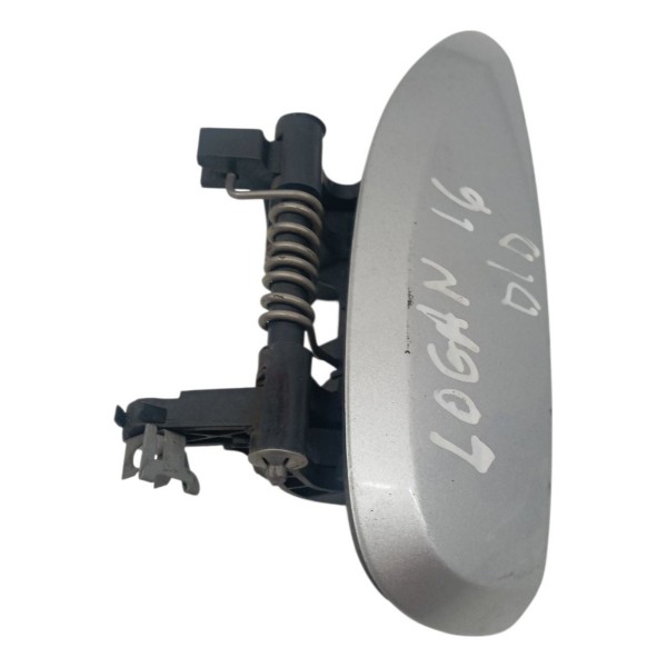 Maçaneta Externa Dianteira Direita Renault Logan 1.0 2009 - Prata - Dianteira