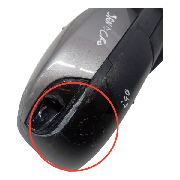 Retrovisor Direito Renault Sandero 1.0 2017 2018 Detalhe