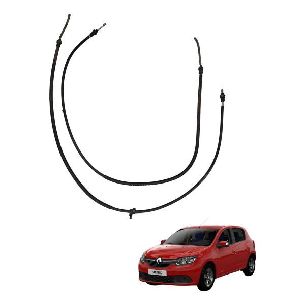 Par Cabo Freio Mão Renault Sandero 1.0 2017 2018 2019 2020